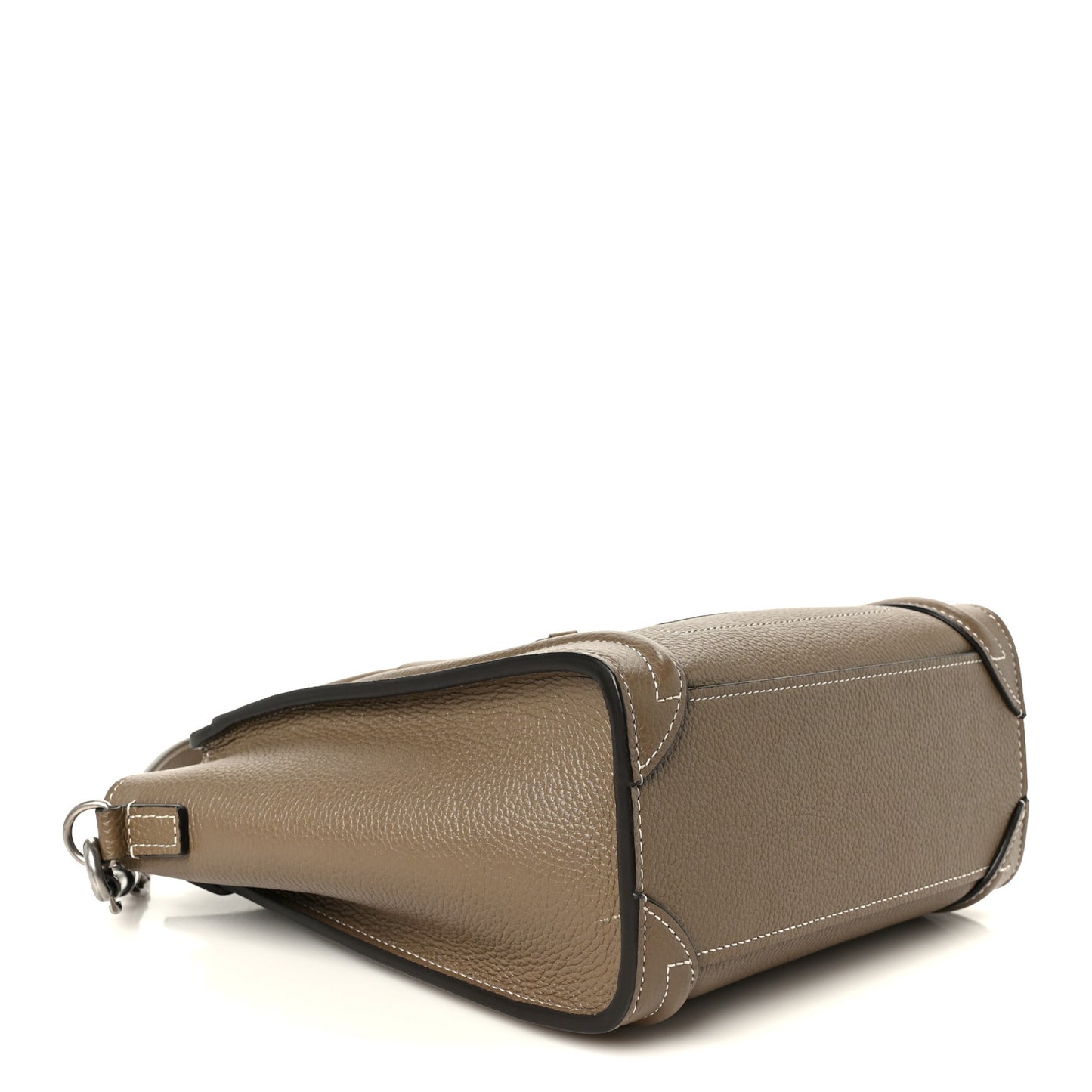 Drummed Calfskin Nano Luggage Souris