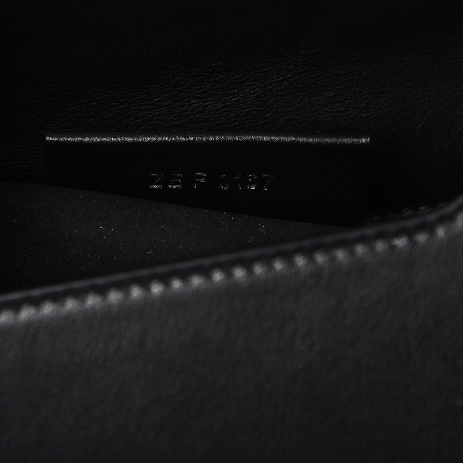 Givenchy Calfskin Mini Pandora Box Logo Strap Crossbody Bag Black 7 of 7
