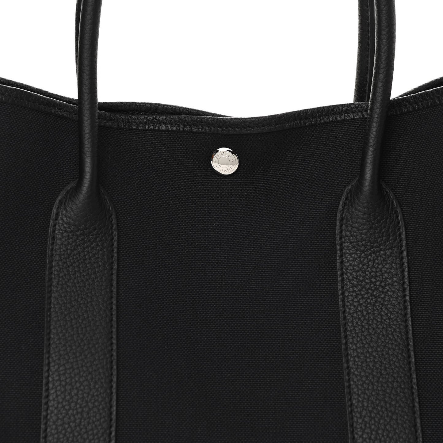 Toile Negonda Garden Party Tote 36 MM Bleu Marine Black