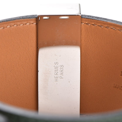 Hermes Epsom Collier de Chien CDC Bracelet L Vert Anglais 6 of 7