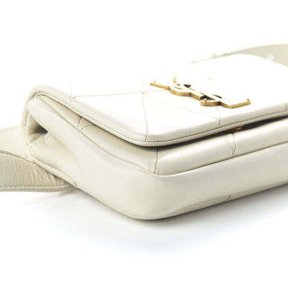 Saint Laurent Lambskin Monogram Jamie Belt Bag Crema Soft 6 of 9
