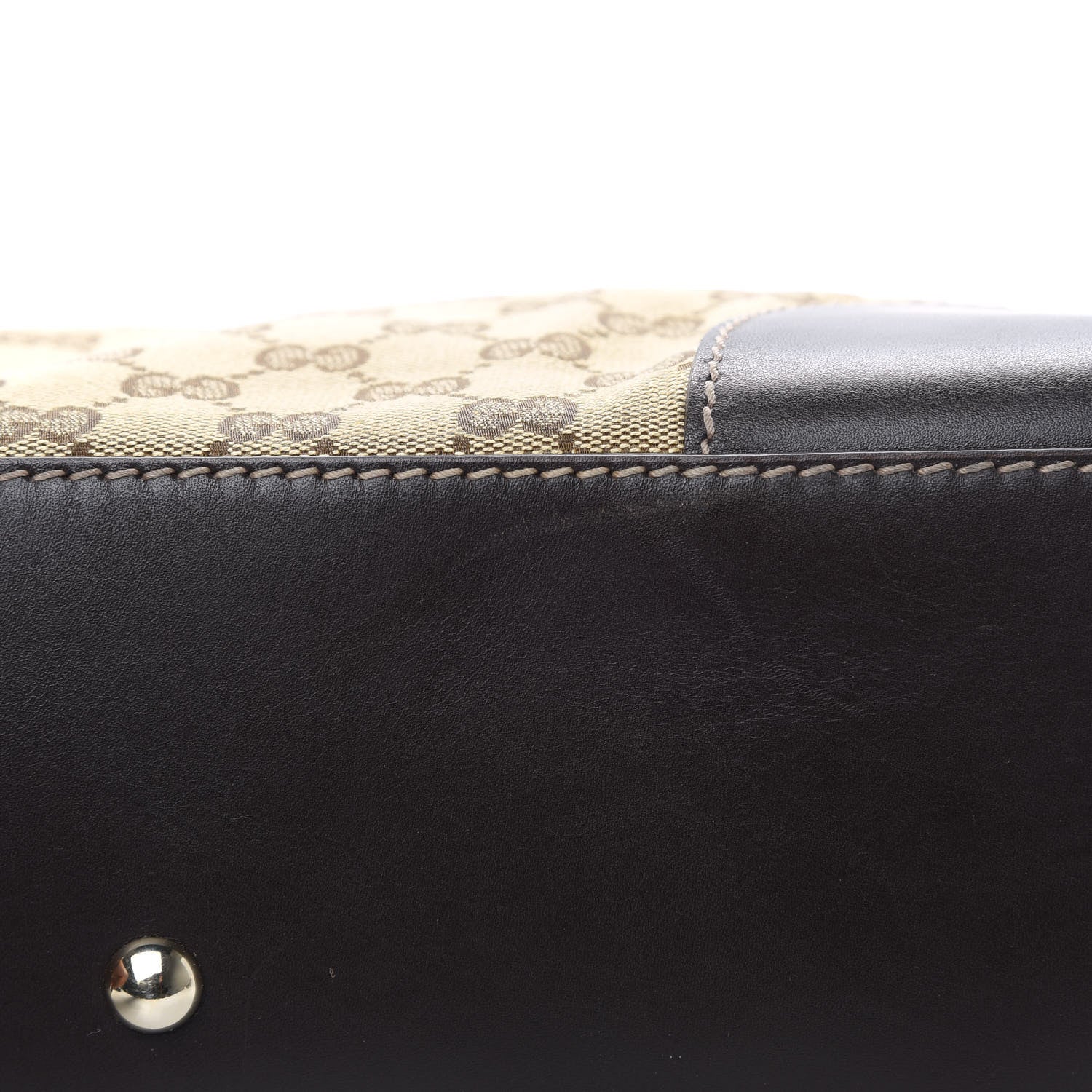Gucci Monogram Medium Lovely Heart Hobo Brown 12 of 14