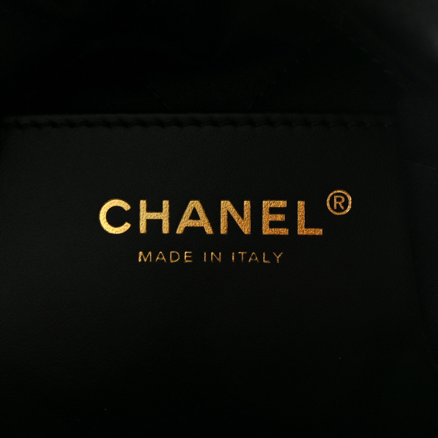 Chanel Shiny Calfskin Striped Mini Chanel 22 Black White 6 of 10