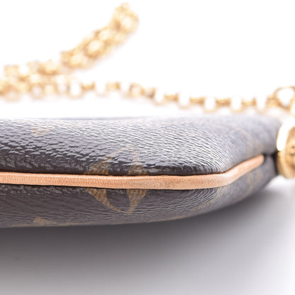 Louis Vuitton Monogram Pochette Milla MM 9 of 10