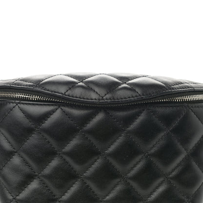 Chanel Lambskin Quilted Waist Belt Bag Black 9 of 11