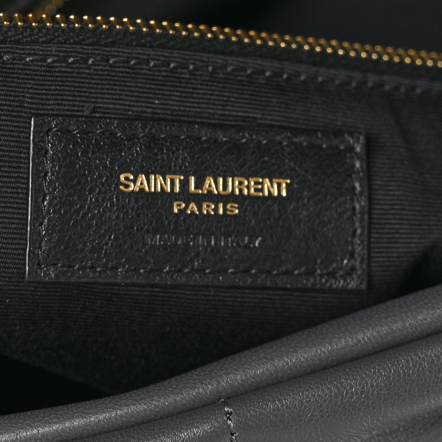 Saint Laurent Calfskin Quilted Medium Loulou Puffer Monogram Chain Satchel Storm 7 of 10