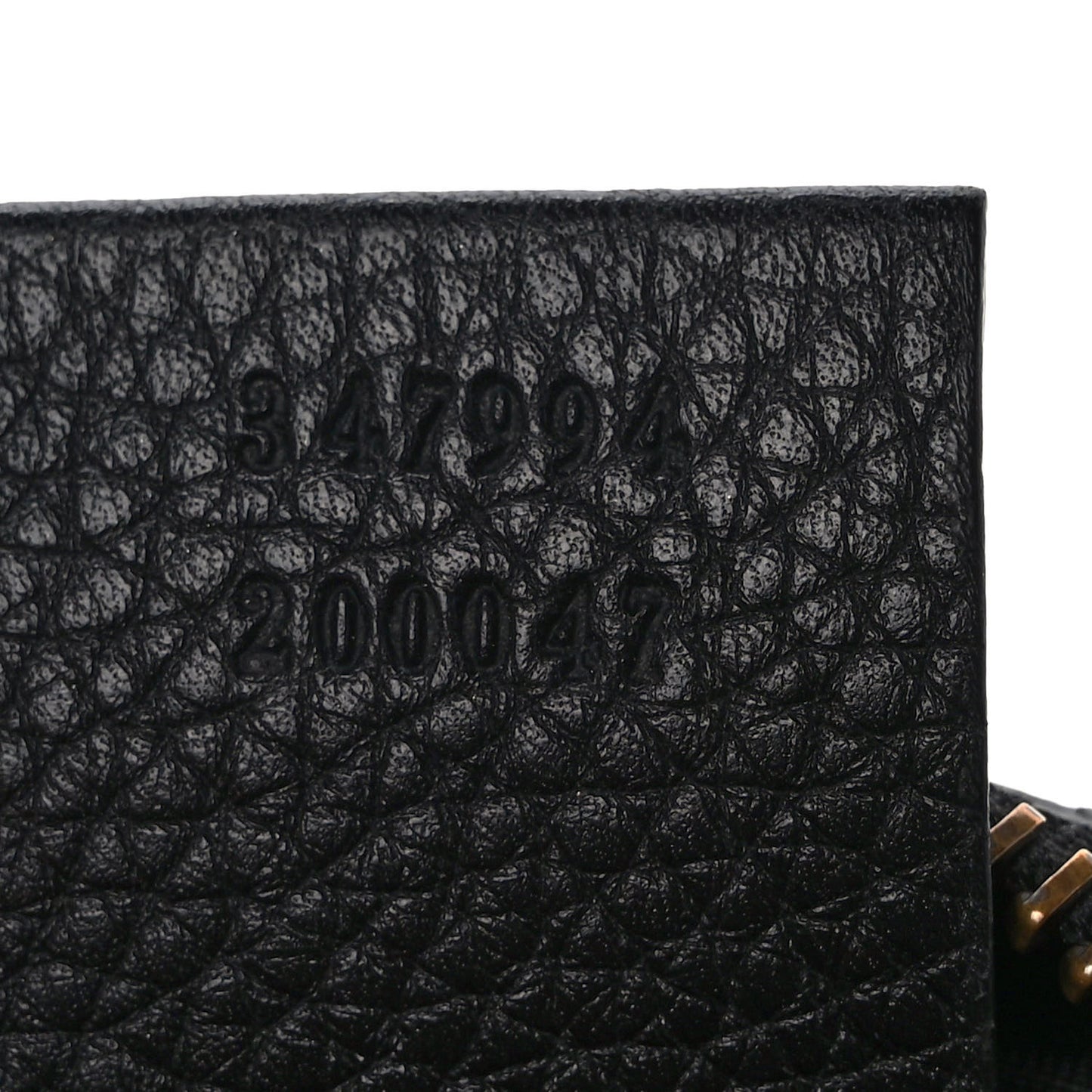Pebbled Calfskin Mini Soho Disco Bag Black
