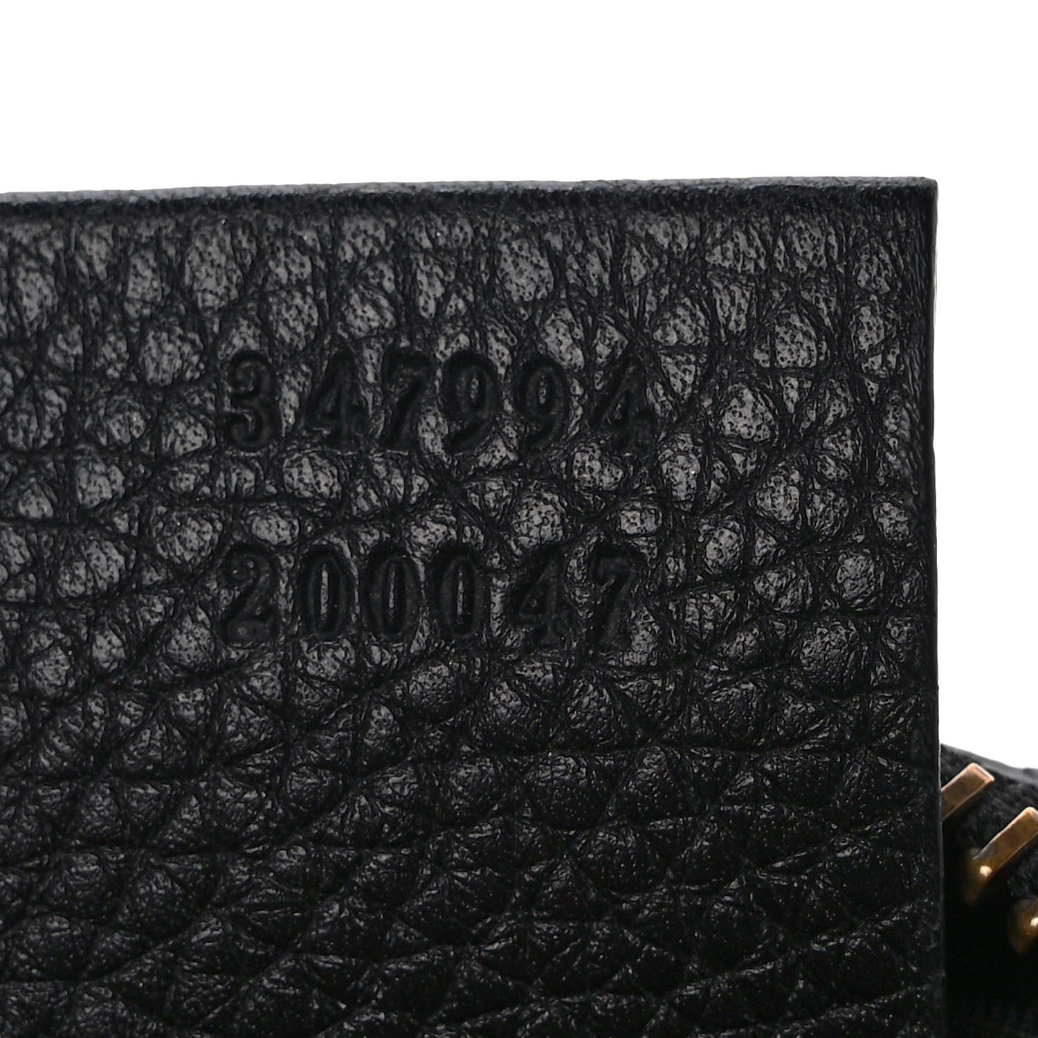 Gucci Pebbled Calfskin Mini Soho Disco Bag Black 7 of 12