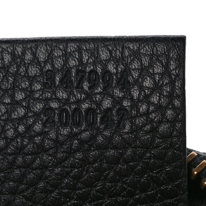 Gucci Pebbled Calfskin Mini Soho Disco Bag Black 7 of 12