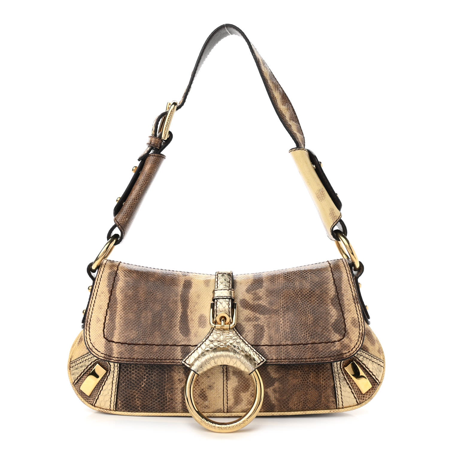 Dolce & Gabbana Lizard Small Shoulder Bag 1 of 10