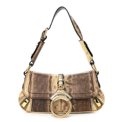 Dolce & Gabbana Lizard Small Shoulder Bag 1 of 10