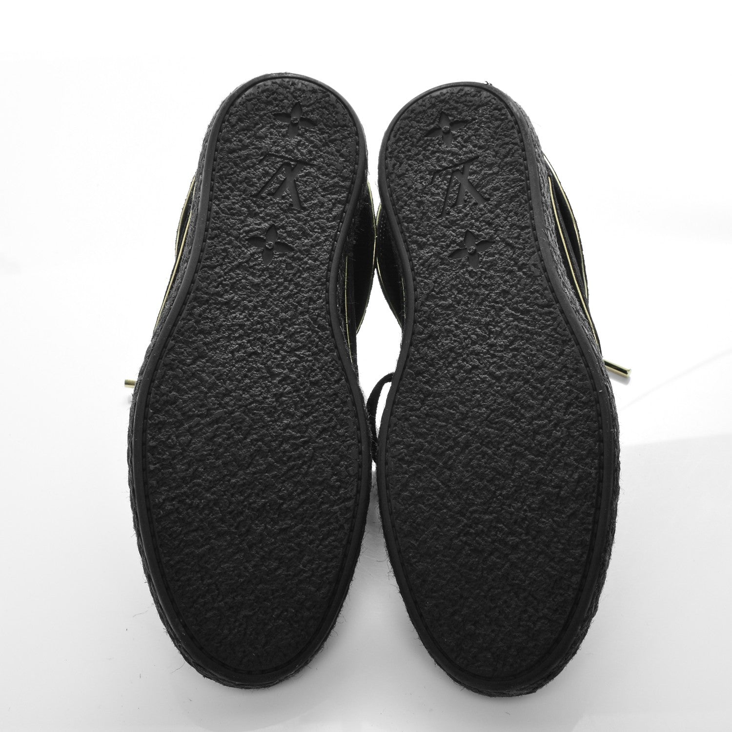 Louis Vuitton Suede Cape Sneaker Boots 38.5 Black 5 of 7