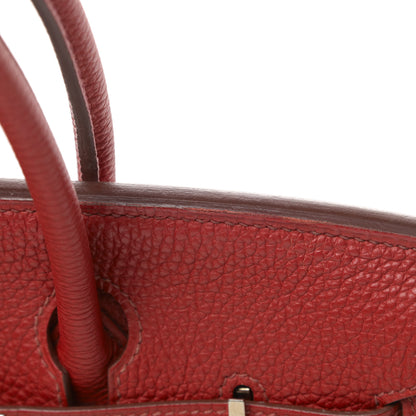 Hermes Togo Birkin 30 Rouge Garance 14 of 14