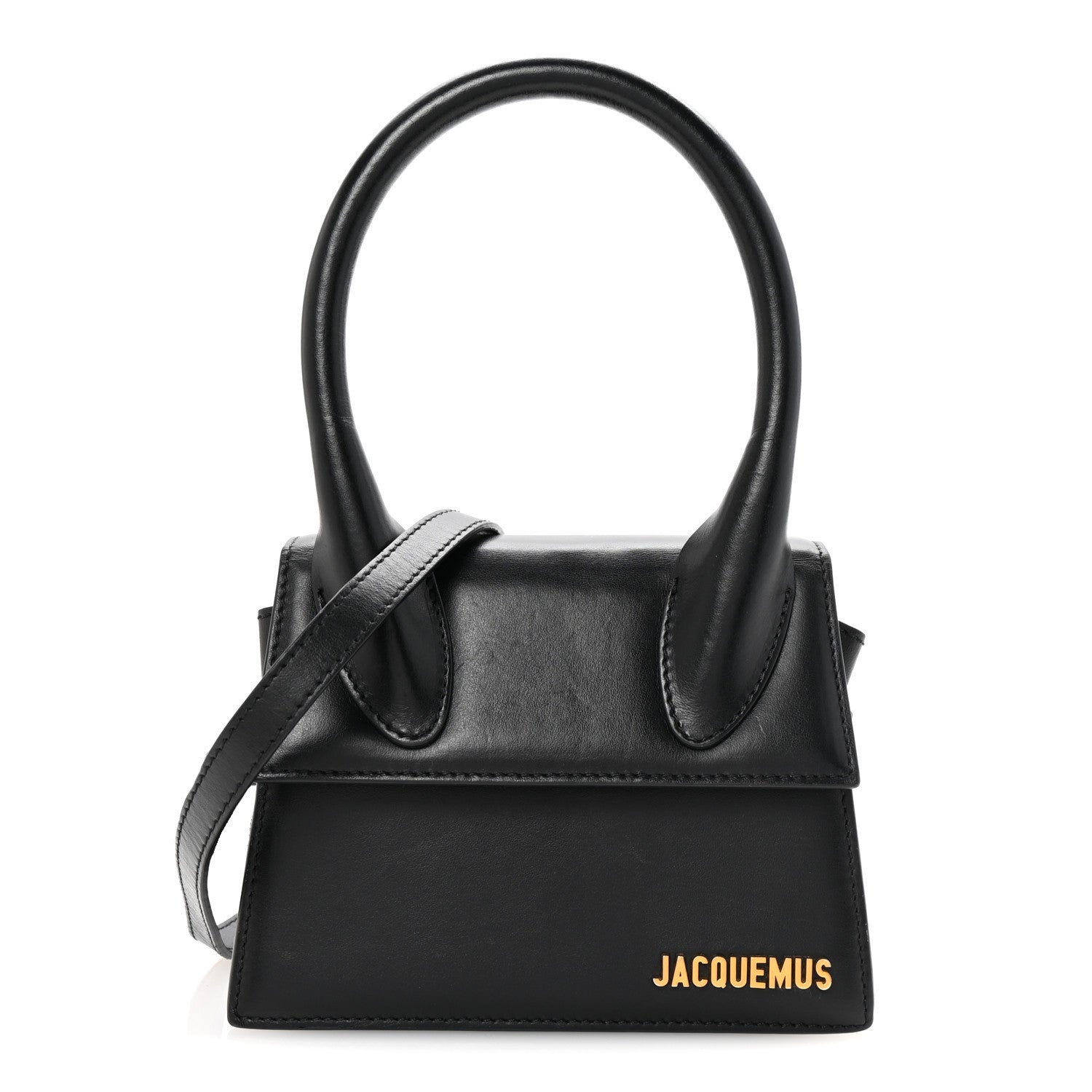 Jacquemus Smooth Calfskin Le Chiquito Moyen Black 1 of 9