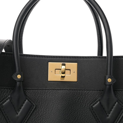 Louis Vuitton Calfskin Monogram Tufting On My Side Black 8 of 12