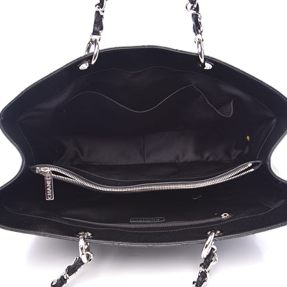 Chanel Caviar Quilted XL Grand Shopping Tote GST Black 5 of 11