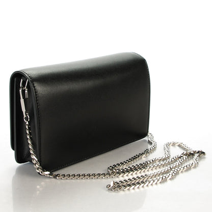 Givenchy Calfskin Star Pandora Chain Wallet Black 3 of 8