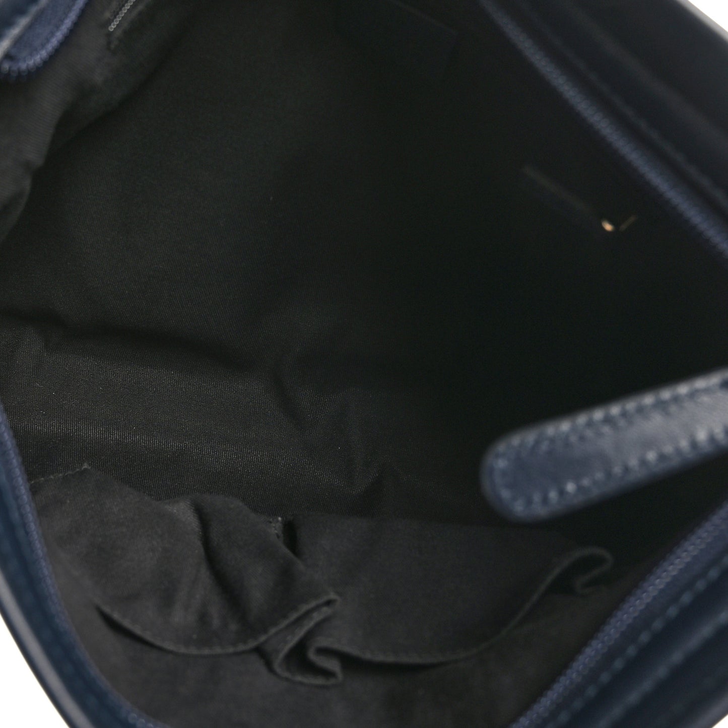 GG Plus Monogram Medium Flat Messenger Bag Navy
