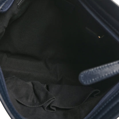 Gucci GG Plus Monogram Medium Flat Messenger Bag Navy 5 of 9