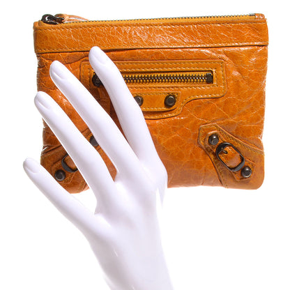 Balenciaga Agneau Porte-Monnaie Coin Purse Marigold 2 of 11
