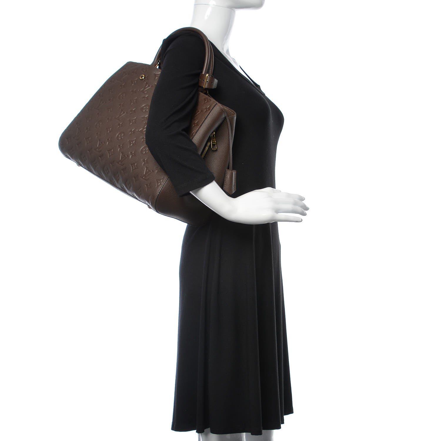 Louis Vuitton Empreinte Montaigne GM Terre 3 of 15