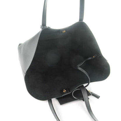 Saint Laurent Calfskin Large Shopping Tote Black 6 of 9