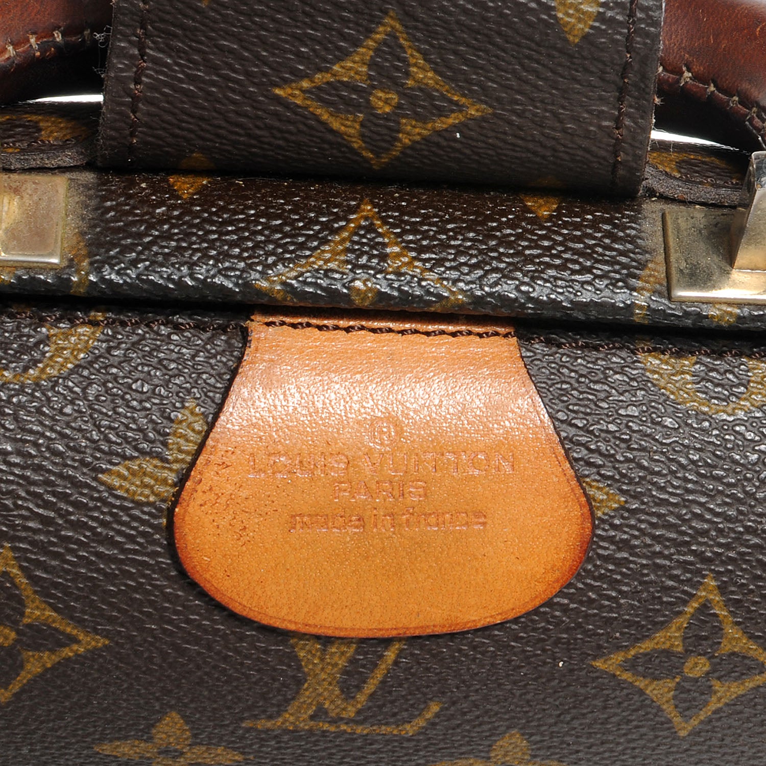 Louis Vuitton Monogram Serviette Fermoir Briefcase 5 of 14