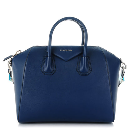 Givenchy Sugar Goatskin Medium Antigona Deep Blue 1 of 7