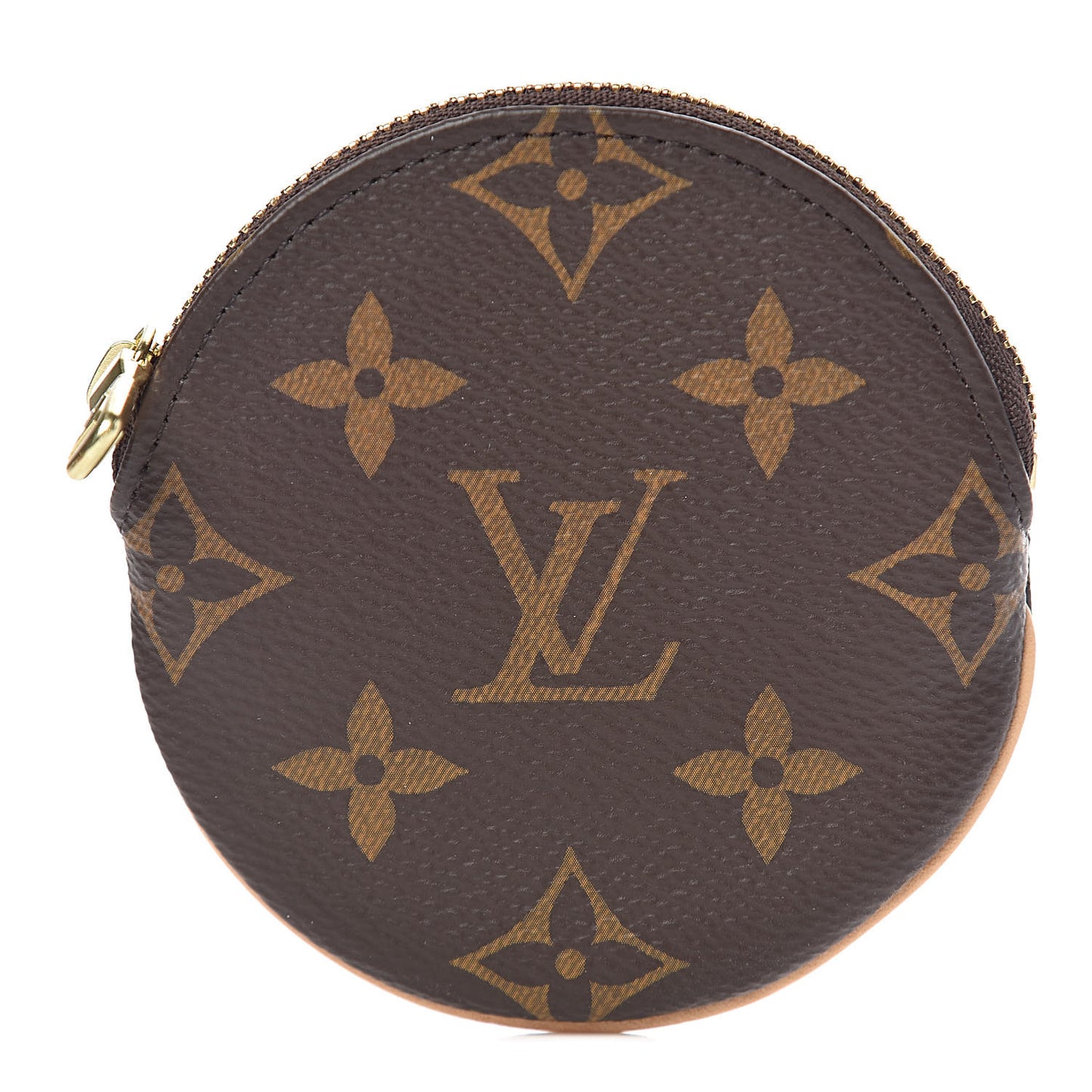 Monogram Round Coin Purse