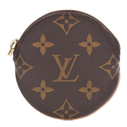 Louis Vuitton Monogram Round Coin Purse 1 of 8