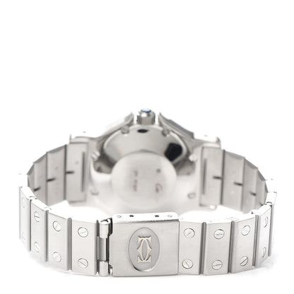 Cartier Stainless Steel 29mm Santos Octagon Automatic Watch 3 of 5