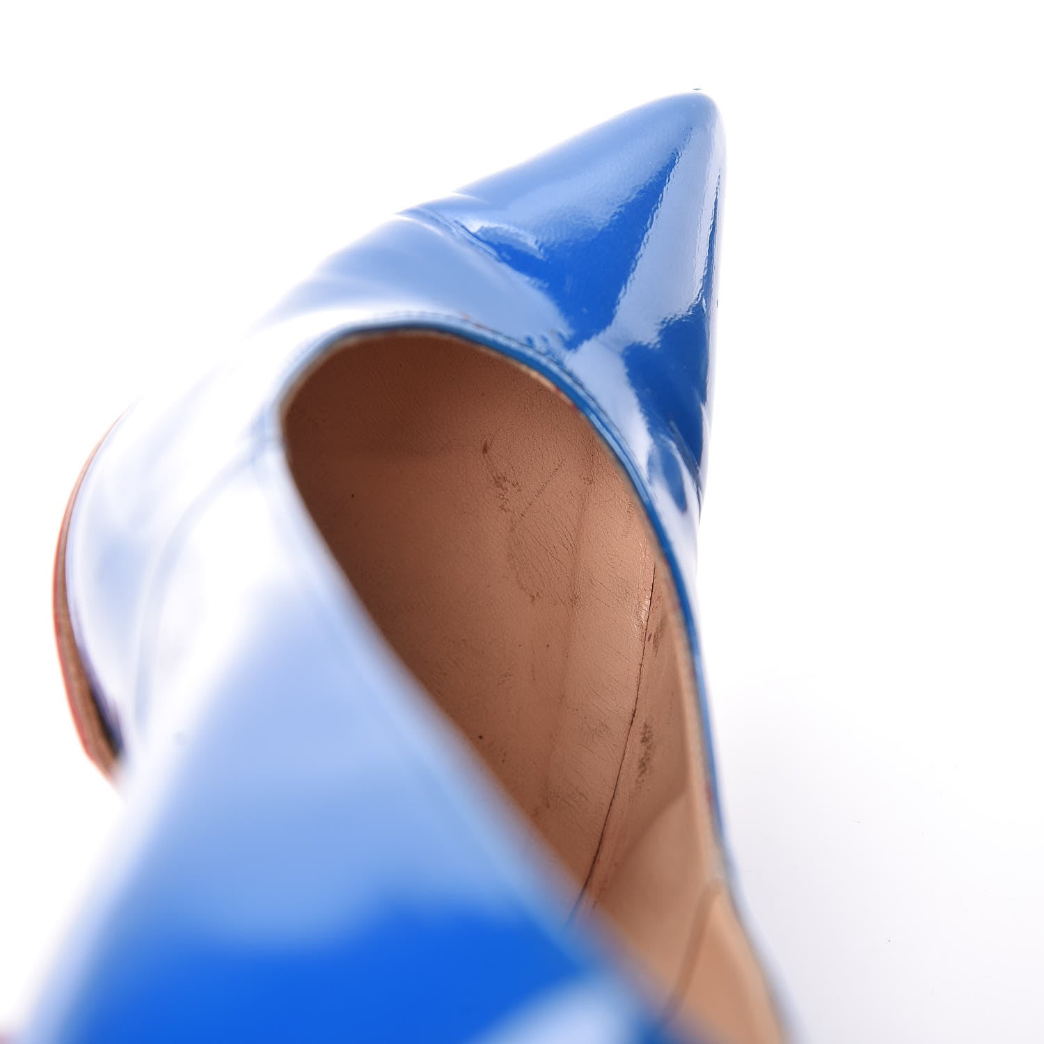 Christian Louboutin Patent Lola Pumps 37 Blue 23 of 24