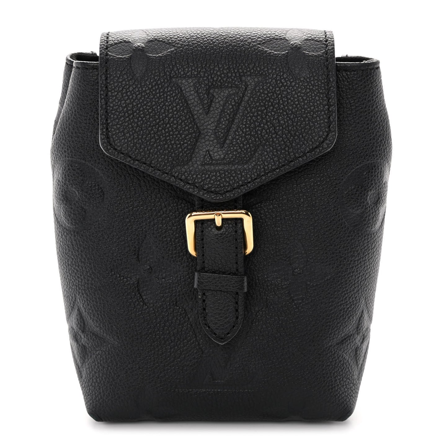 Empreinte Monogram Giant Tiny Backpack Black