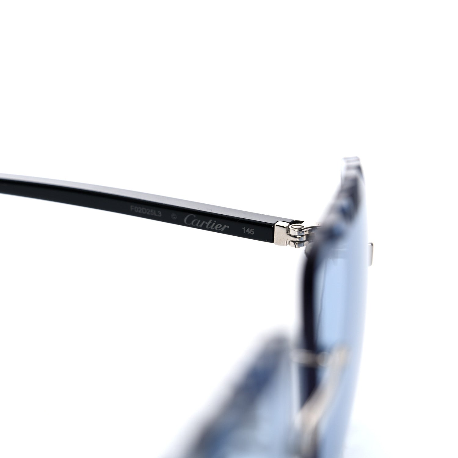 Cartier Rimless Sunglasses Blue 6 of 10