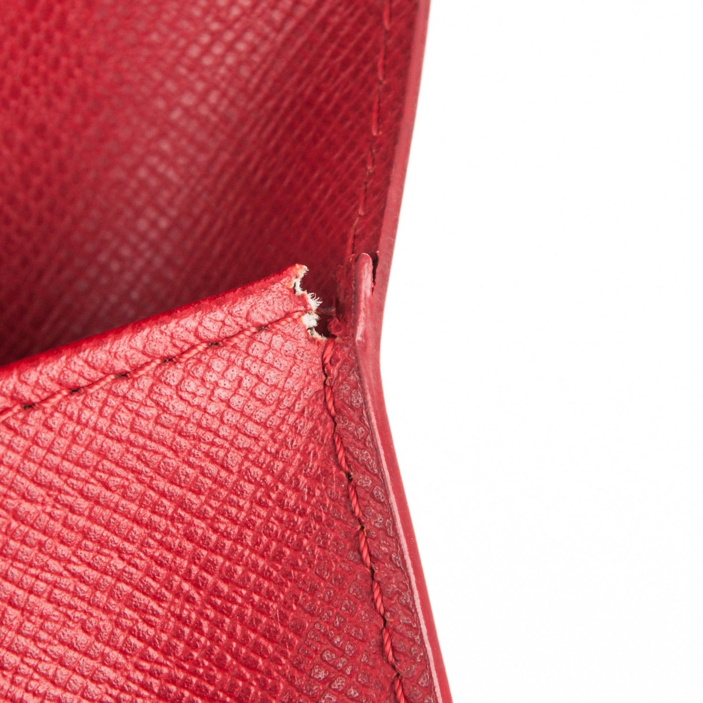 Epi Small Ring Agenda Cover Rouge