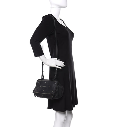 Givenchy Calfskin Cross Embellished Mini Pandora Black 2 of 10