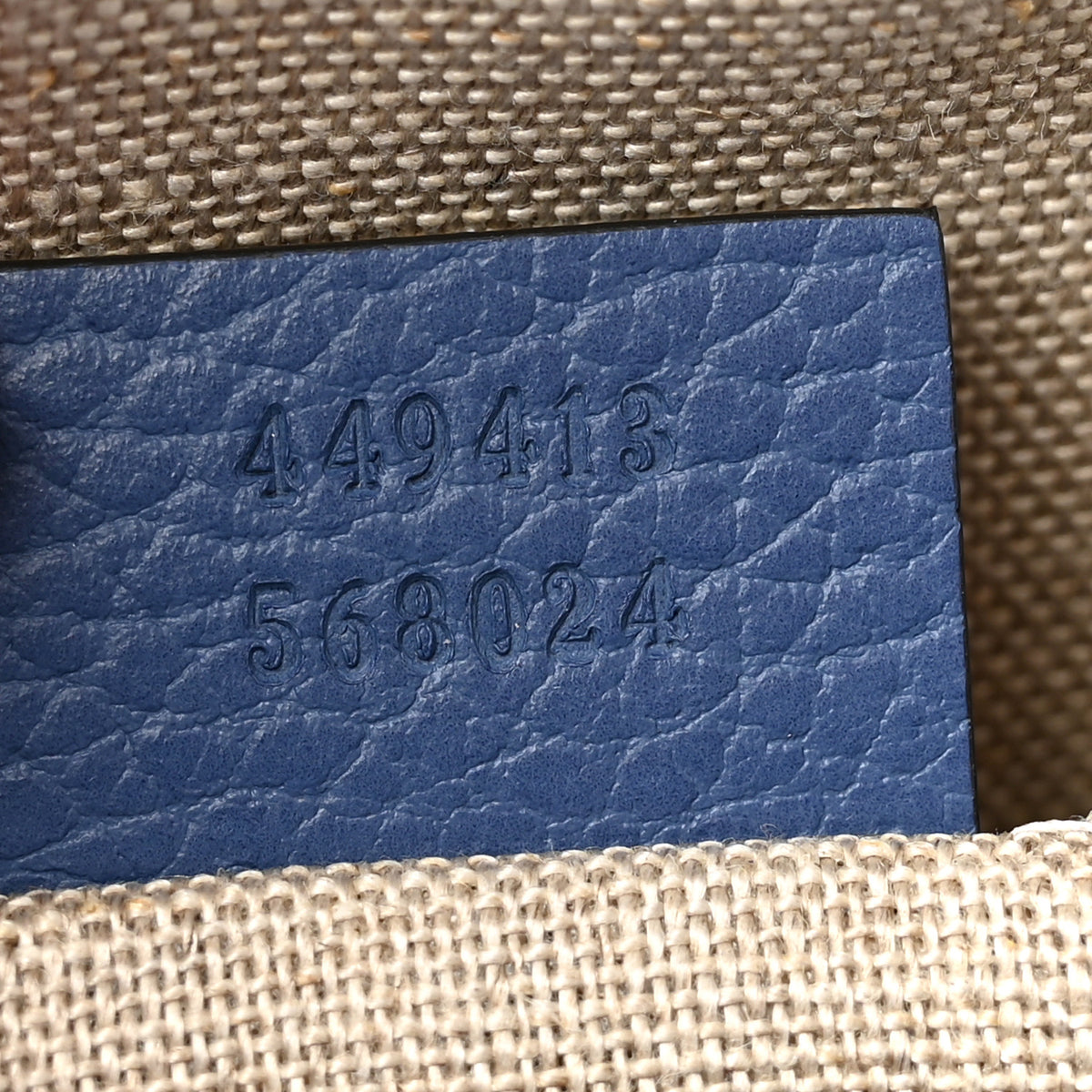 Gucci Monogram Mini Bree Messenger Bag Beige Ebony Caspian 7 of 10
