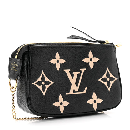 Louis Vuitton Empreinte Monogram Giant Mini Pochette Accessories Black 2 of 5