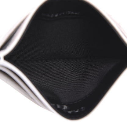 Chanel Caviar Quilted My Everything Card Holder White Black 5 of 9