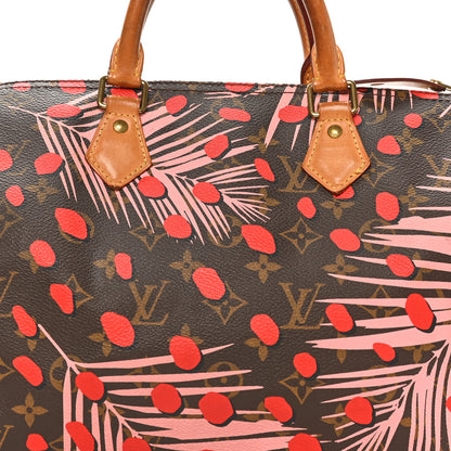 Louis Vuitton Monogram Jungle Dots Speedy 30 Sugar Pink Poppy 8 of 11