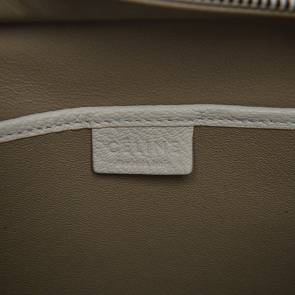 Celine Goatskin Nano Luggage White 6 of 6