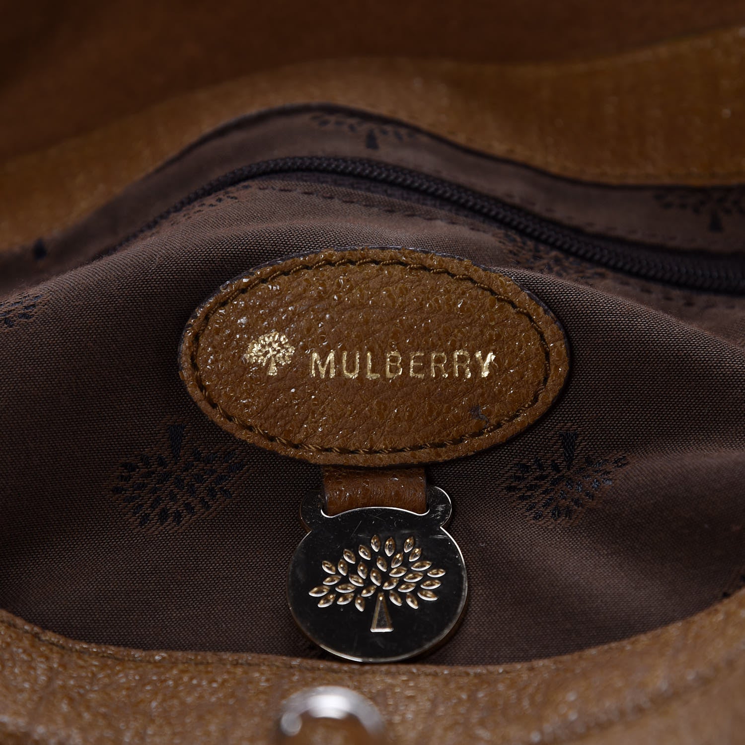 Mulberry Sparkle Tweed Medium Alexa Waders Green 6 of 13