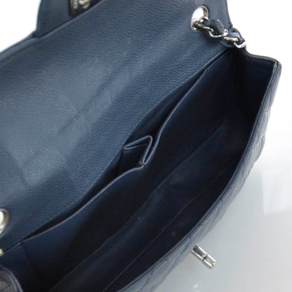 Chanel Caviar East West Flap Blue 7 of 9