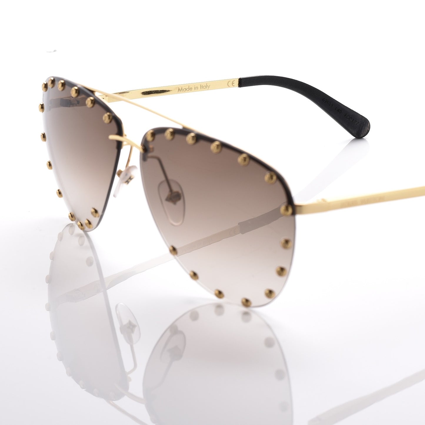 The Party Aviator Gradient Sunglasses Z0914U Brown