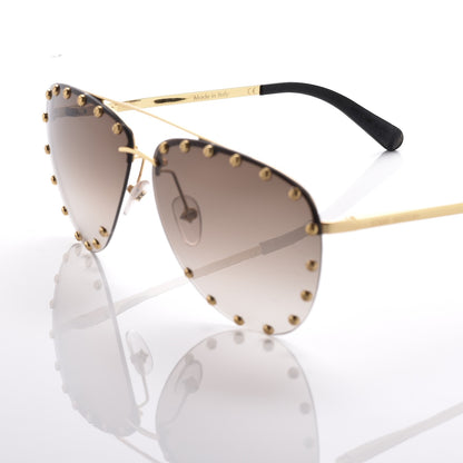 Louis Vuitton The Party Aviator Gradient Sunglasses Z0914U Brown 5 of 8