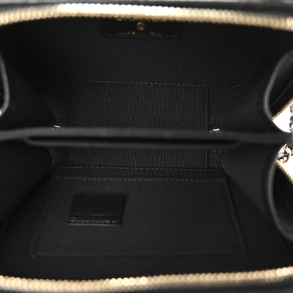 Chanel Caviar Quilted Small Top Handle Vanity Case Black 6 of 12