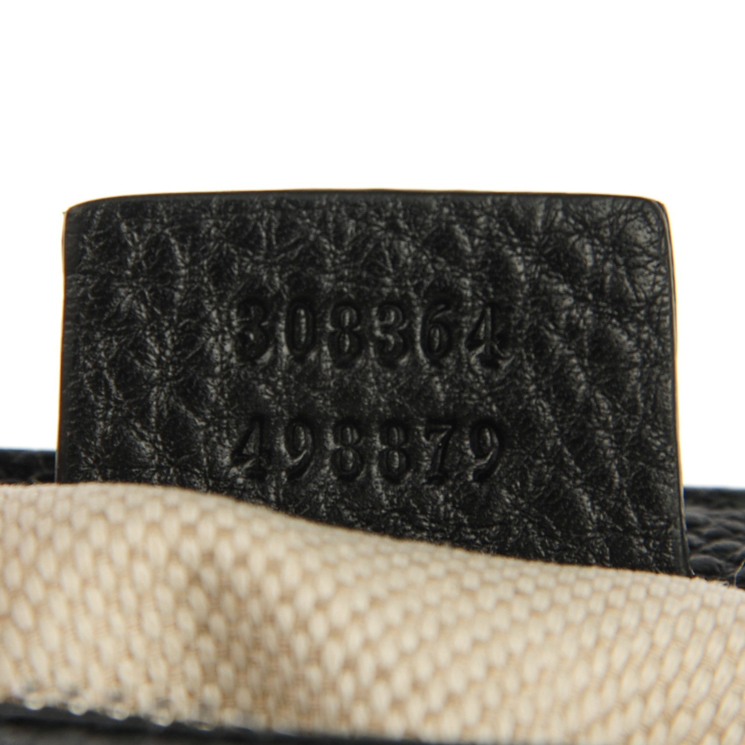Gucci Pebbled Calfskin Studded Small Soho Disco Bag Black 7 of 7