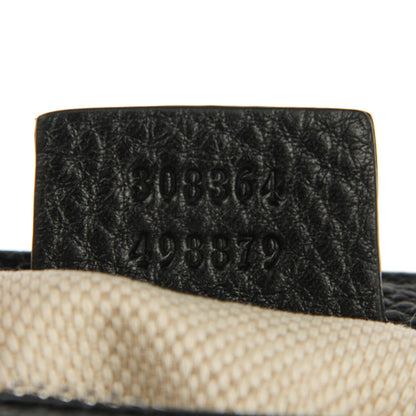 Gucci Pebbled Calfskin Studded Small Soho Disco Bag Black 7 of 7