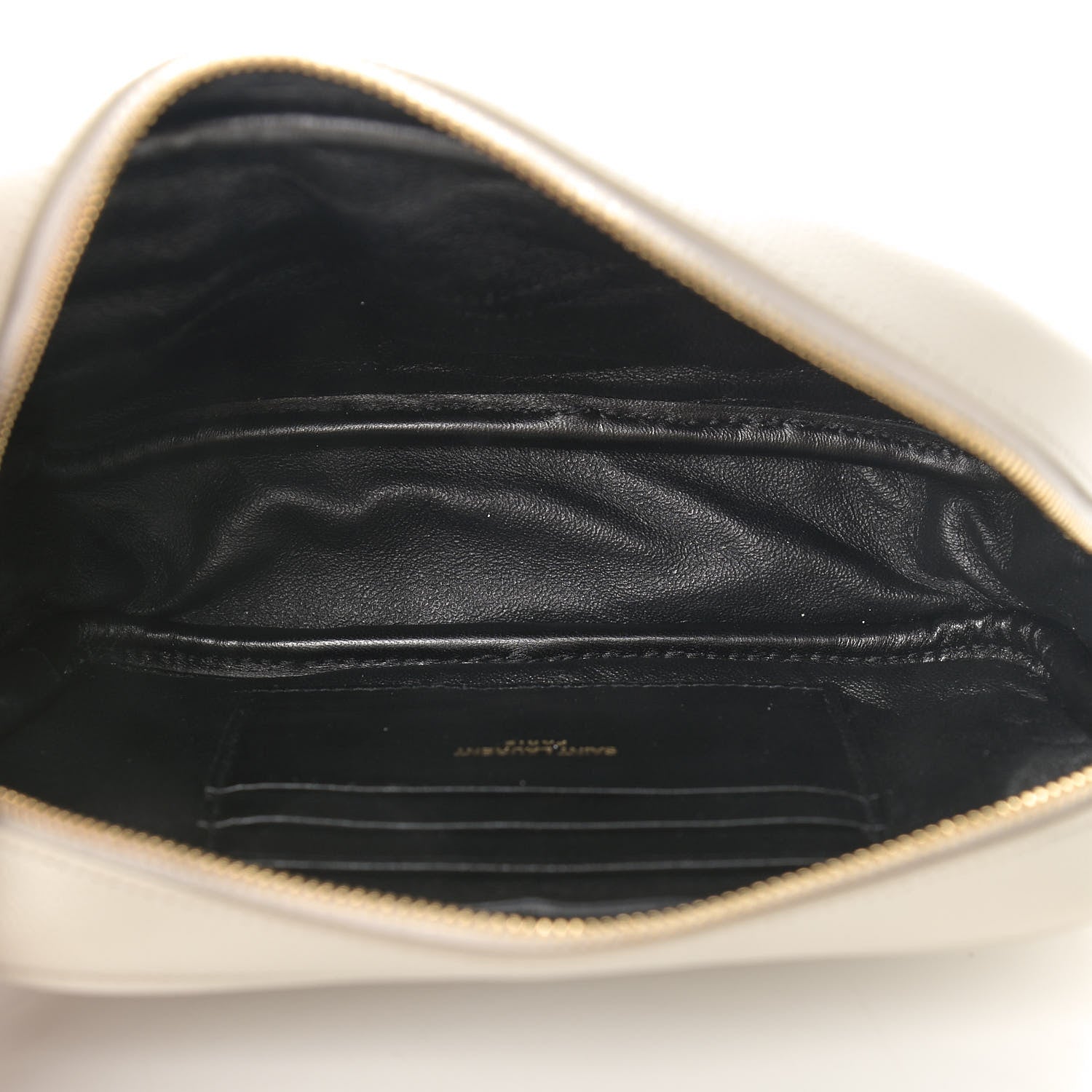 Saint Laurent Grain De Poudre Matelasse Monogram Mini Lou Camera Bag Crema Soft 5 of 9