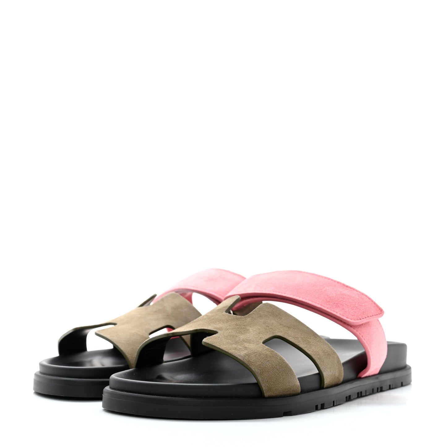 Suede Goatskin Womens Chypre Sandals 40 Toundra Rose Du Desert